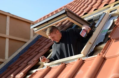 Pose de fenêtres de toit Velux à Rouffiac